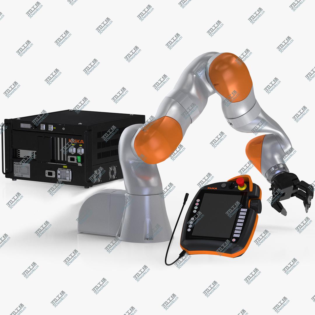 images/goods_img/202104094/Kuka LBR with Gripper in Collection 3D model/1.jpg